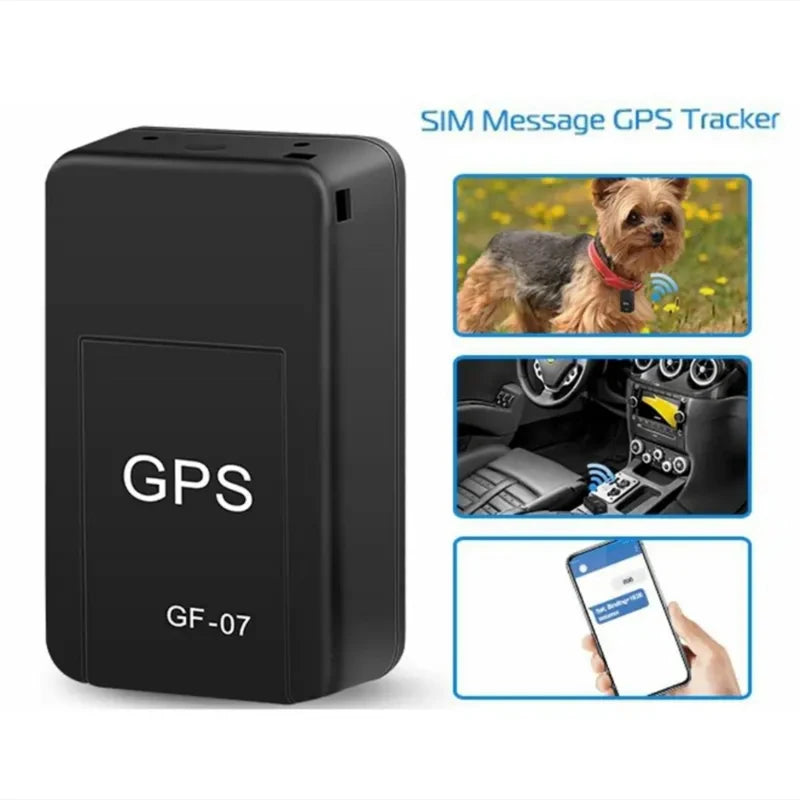 Gps Positioner Gf07 Mini Tracking Positioner Rea!Time Tracking Remote Vehicle Positioning Mobilerecording Anti Loss