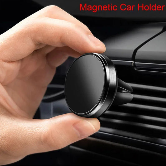 Magnetic car phone holder Mount air vent smartphone mobile stand bracket cell GPS support in car for iPhone Xiaomi Mi Samsung LG