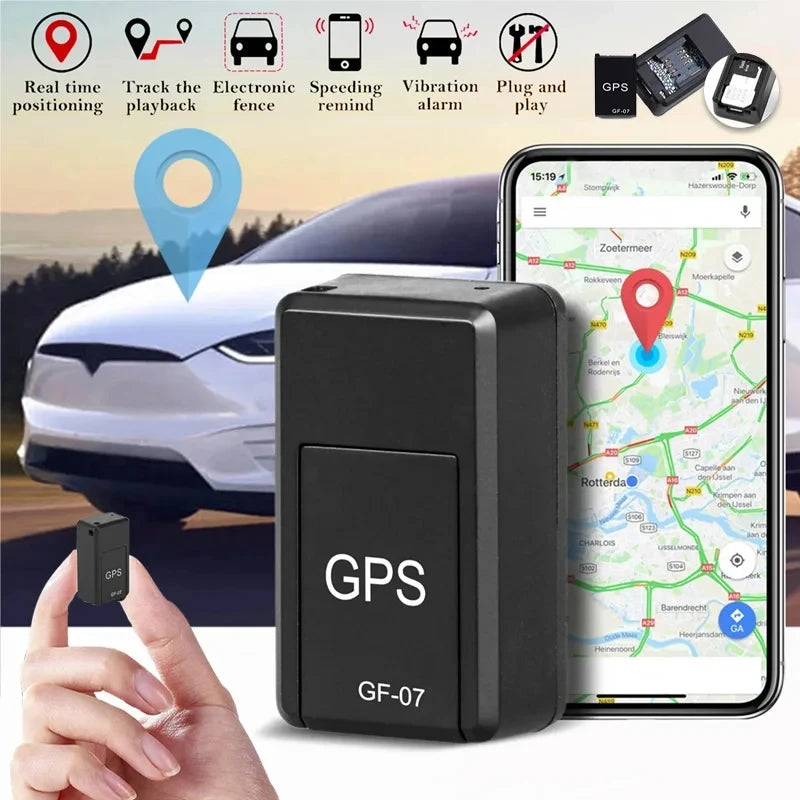 Gps Positioner Gf07 Mini Tracking Positioner Rea!Time Tracking Remote Vehicle Positioning Mobilerecording Anti Loss