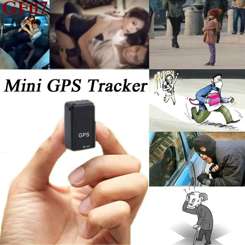 Gps Positioner Gf07 Mini Tracking Positioner Rea!Time Tracking Remote Vehicle Positioning Mobilerecording Anti Loss