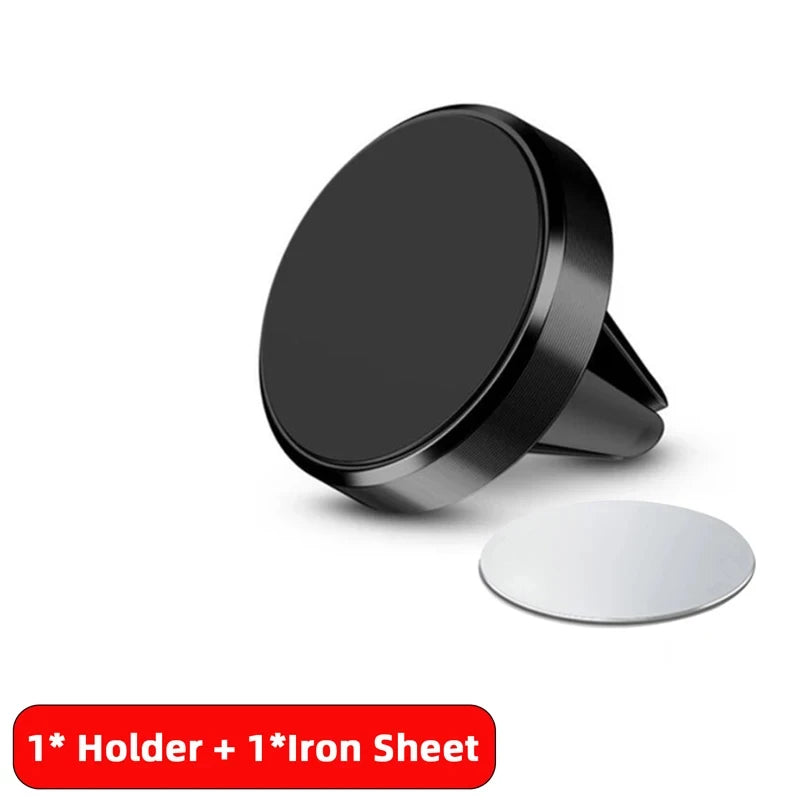 Magnetic Car Phone Holder Universal Mobile Phone Air Vent Mount Holder In Car Smartphone Stand Magnet Holder For iPhone Samsung