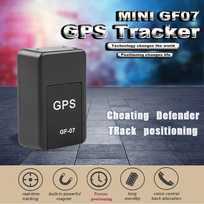 Gps Positioner Gf07 Mini Tracking Positioner Rea!Time Tracking Remote Vehicle Positioning Mobilerecording Anti Loss