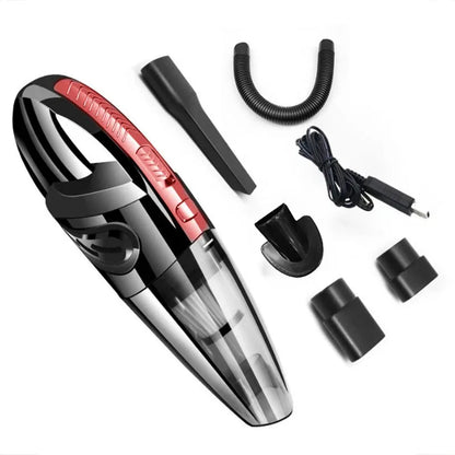 Portable Car Wireless Vacuum Cleaner Powerful Suction Rechargeable Handheld Vacuum Cleaner Quick Charge for Car Home Pet Hair