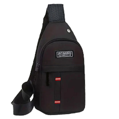 Lady adjustable chest pocket outdoor mountain bike single-shoulder diagonal cross Oxford fabric chest pocket